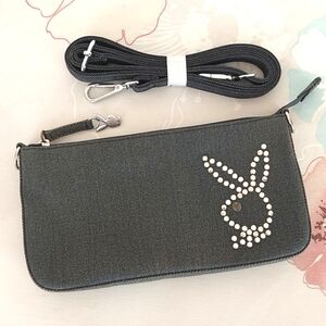 Rare Vintage y2k playboy denim crossbody bag